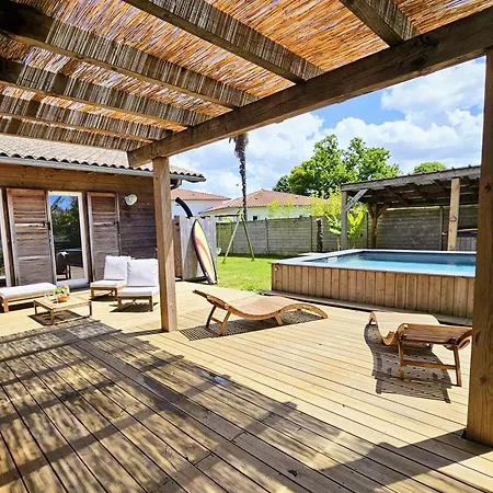 Spacieuse Maison Avec Piscine, 9km De L'ocean.